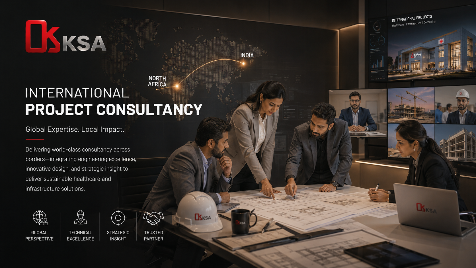 KSA international project consultancy team